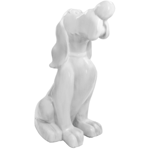Sculpture Chien Snoopy XXL en Résine 160 cm Blanc Mat – Swiss Sculpture - Swiss-sculpture.ch