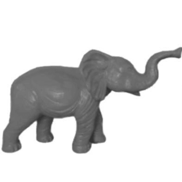 Sculpture Éléphant XXL en Résine 410 cm Gris Mat – Swiss Sculpture - Swiss-sculpture.ch