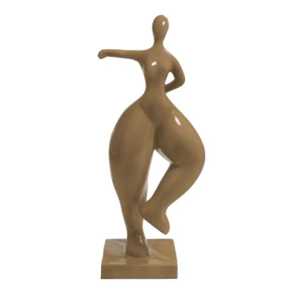 Sculpture Femme Nana en Résine 85 cm Marron – Swiss Sculpture - Swiss-sculpture.ch