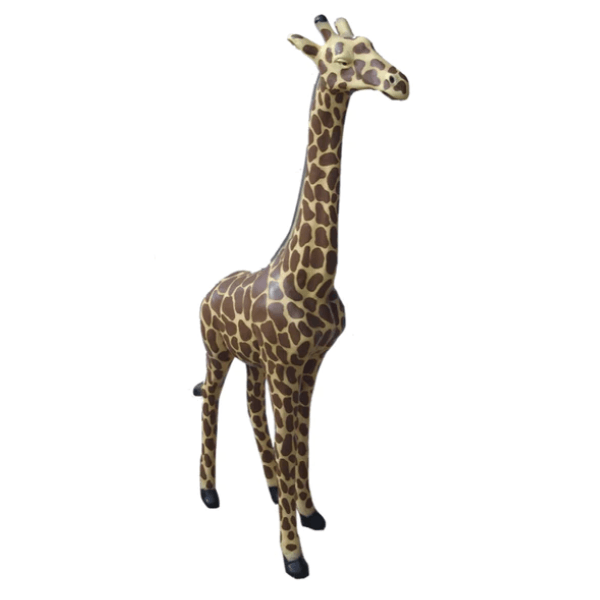 Sculpture Girafe XXL 210 cm en Résine Naturelle – Swiss Sculpture - Swiss-sculpture.ch