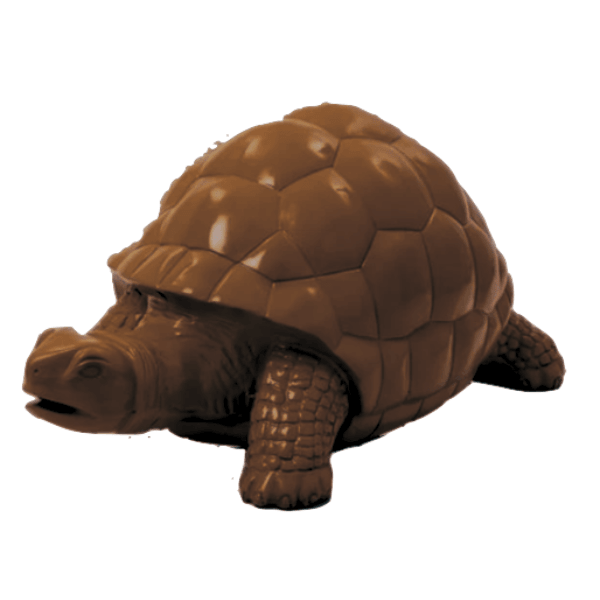 Sculpture Tortue XXL en Résine 110 cm Marron – Swiss Sculpture - Swiss-sculpture.ch