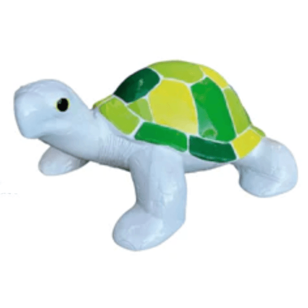 Sculpture Tortue en Résine 45 cm Écailles Vertes – Swiss Sculpture - Swiss-sculpture.ch