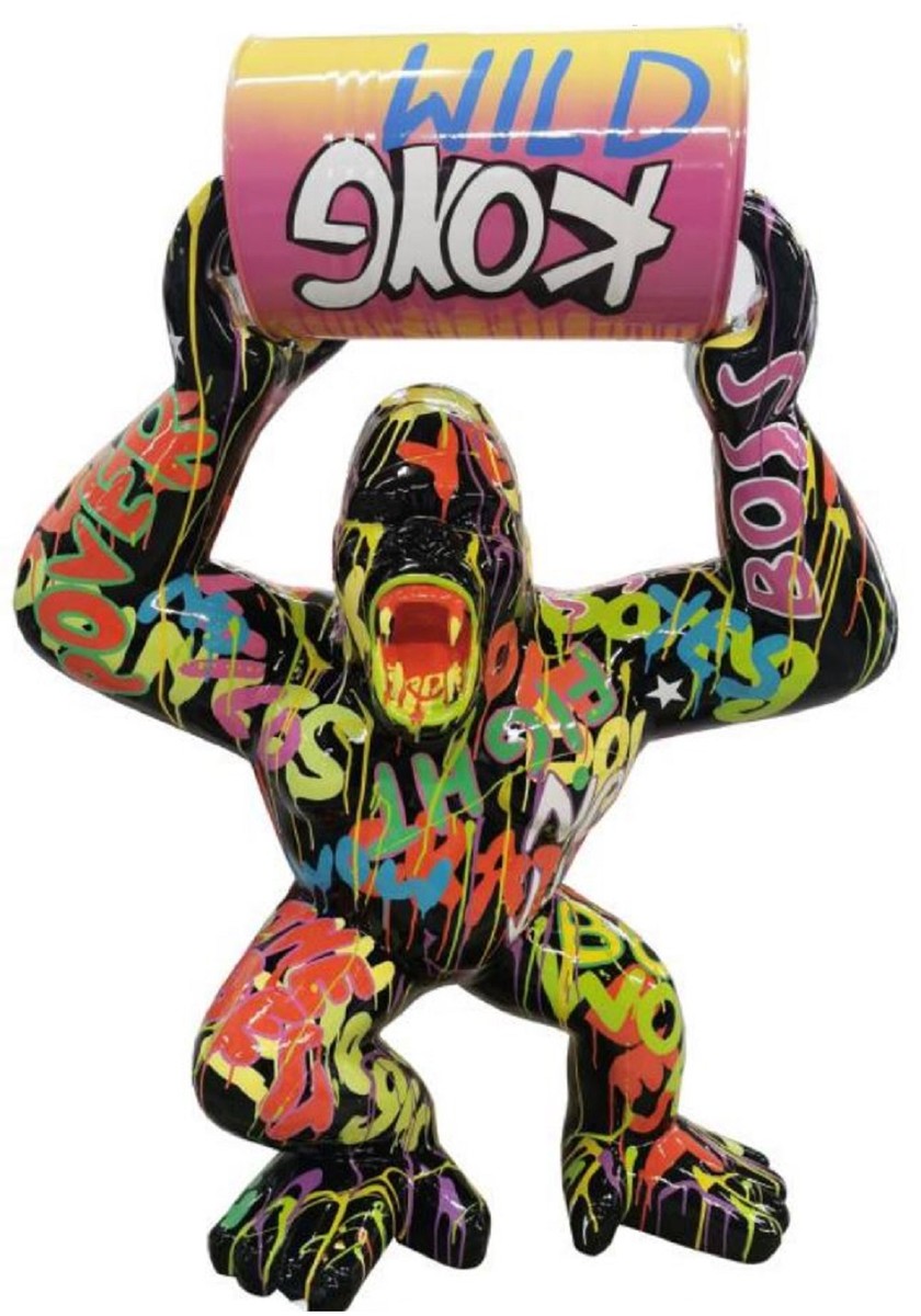 Sculpture Gorille XXL en Résine 140 cm Pop Art – Swiss Sculpture