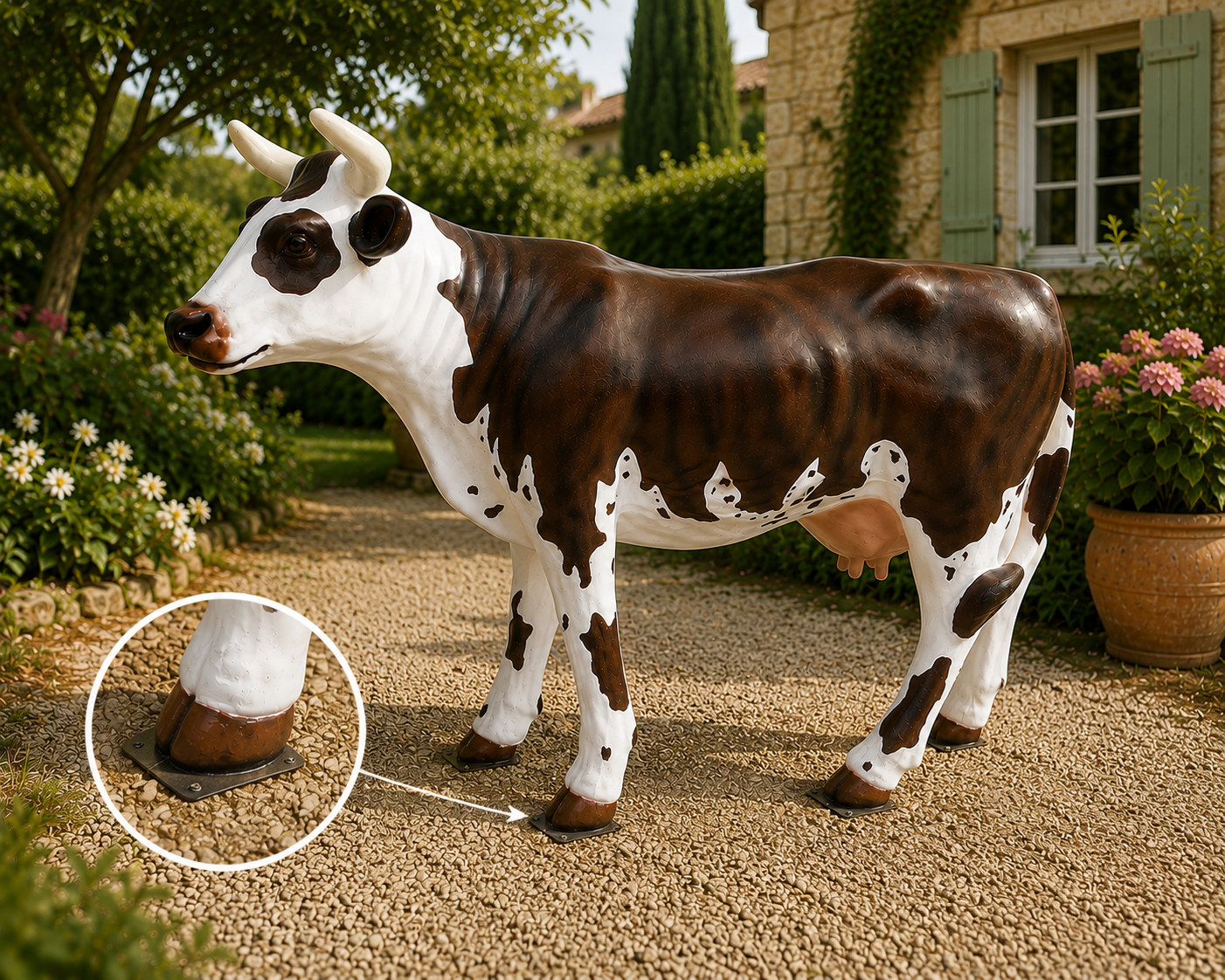 Platines de Fixation en Acier – Swiss Sculpture - Swiss-sculpture.ch