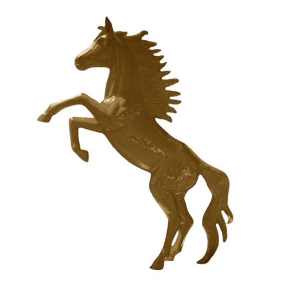 Sculpture Cheval XXL en Résine 305 cm Marron – Swiss Sculpture - Swiss-sculpture.ch