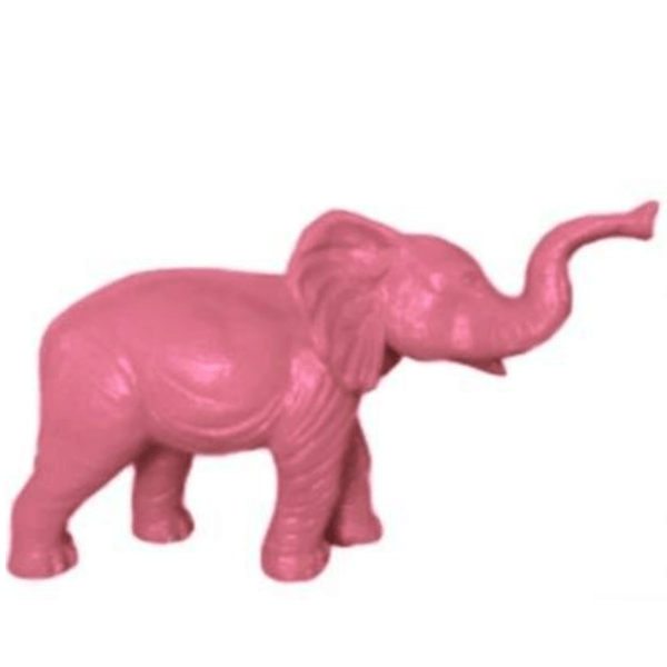 Sculpture Éléphant XXL en Résine 410 cm Rose Clair – Swiss Sculpture - Swiss-sculpture.ch