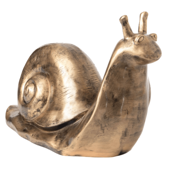 Sculpture Escargot XXL en Résine 100 cm Bronze – Swiss Sculpture - Swiss-sculpture.ch