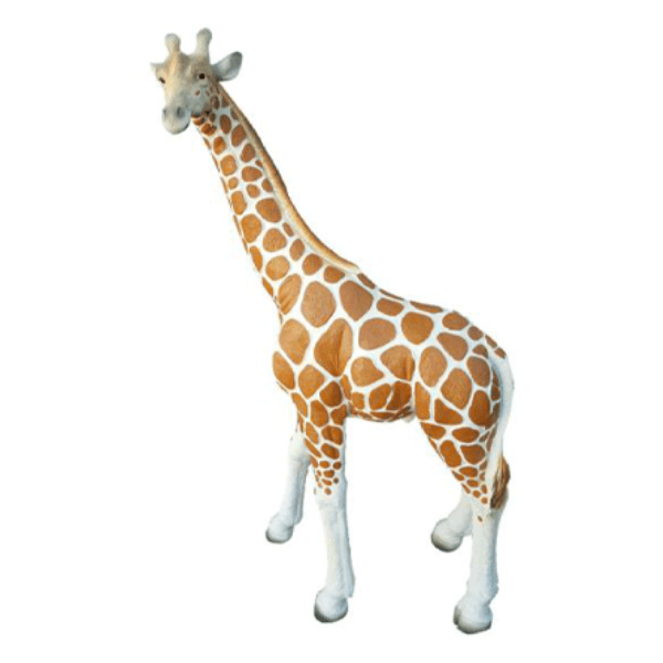 Sculpture Girafe XXL en Résine 150 cm Naturel – Swiss Sculpture - Swiss-sculpture.ch
