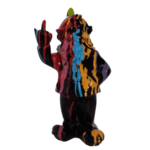 Sculpture Nain en Résine 33 cm Multicolore – Swiss Sculpture - Swiss-sculpture.ch