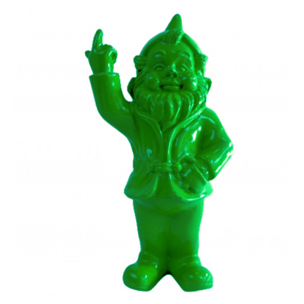 Sculpture Nain en Résine 33 cm Vert – Swiss Sculpture - Swiss-sculpture.ch