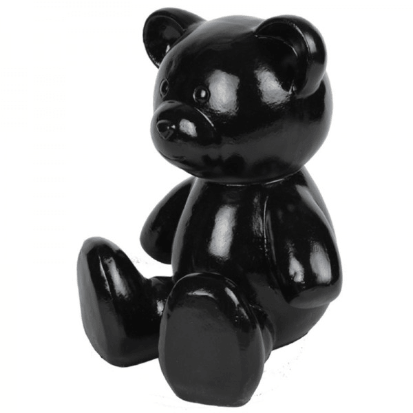 Sculpture Ours en Résine 65 cm Noir – Swiss Sculpture - Swiss-sculpture.ch