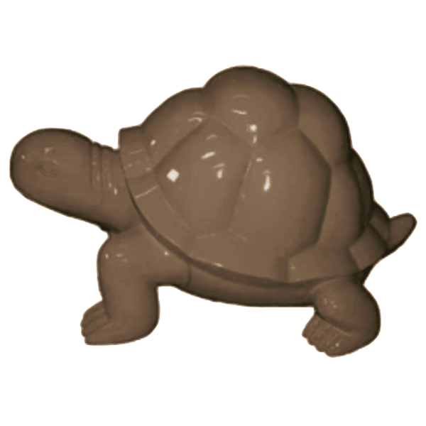 Sculpture Tortue en Résine 45 cm Marron – Swiss Sculpture - Swiss-sculpture.ch